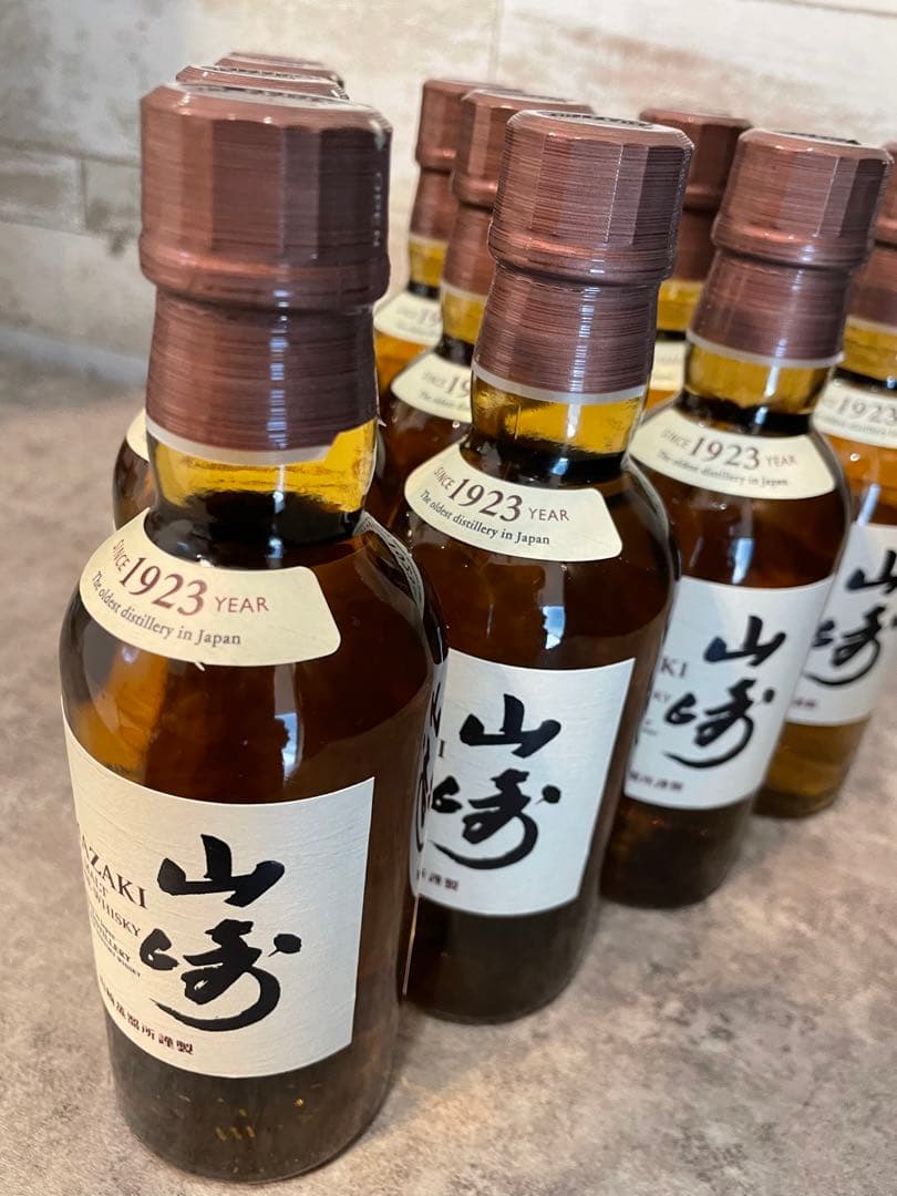 山崎ウイスキー 180ml 10本　新品未開封