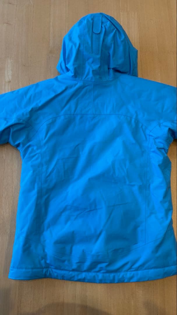 モンベル　mont-bell パウダーステップジャケット　140 水色