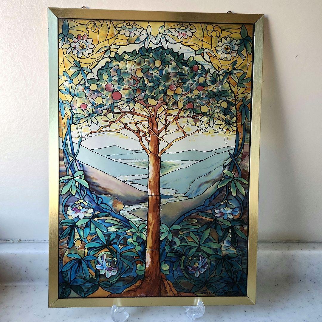 ルイス・コンフォート・ティファニー ステンドグラスTree of Life