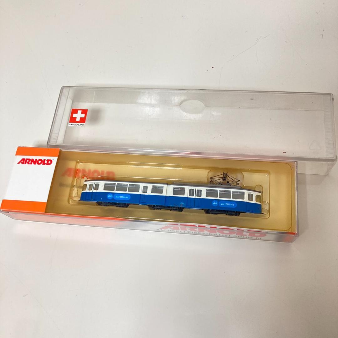 ▼ARNOLD　鉄道模型　Nゲージ　チューリッヒ市交通局　路面電車　アーノルド