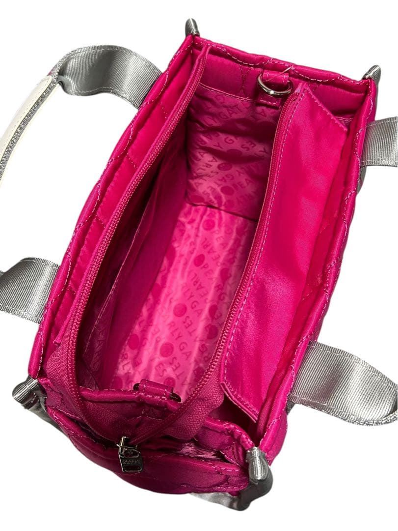 新品 未使用 パーリーゲイツ カートバッグ LoveGOLFシリーズ ピンク