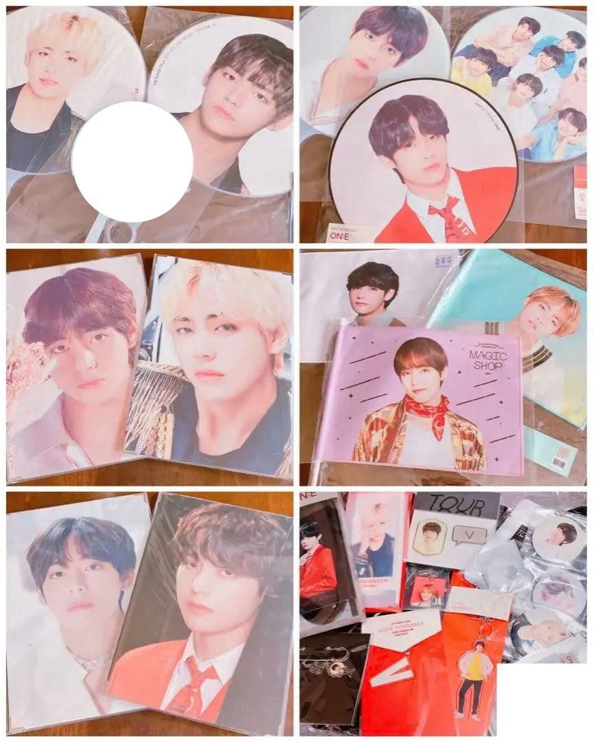 テテ テヒョン TATA V グッズ セット BTS BT21 tinytan