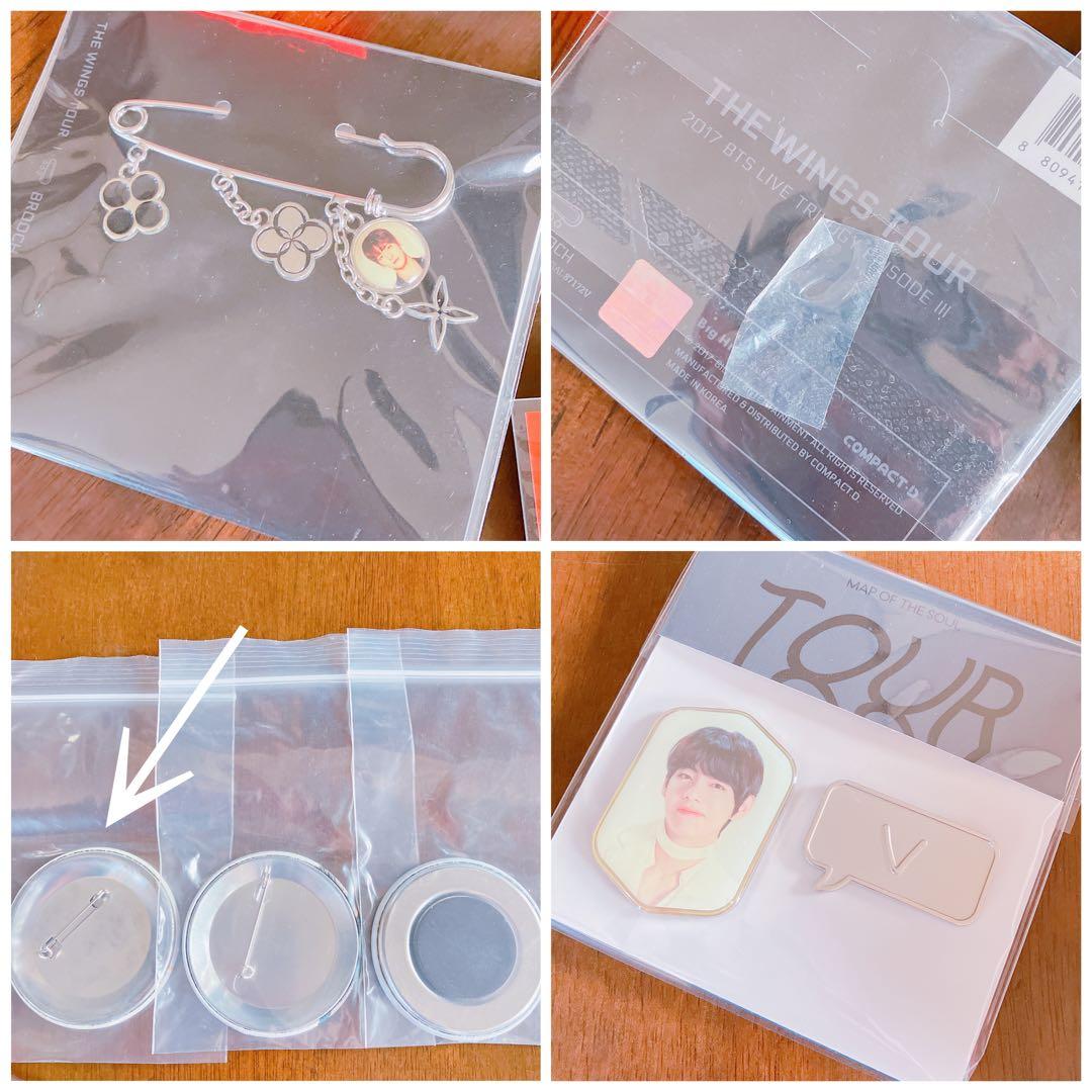 テテ テヒョン TATA V グッズ セット BTS BT21 tinytan