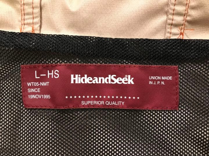 【美品】HIDE AND SEEK Sports ウインドブレーカー