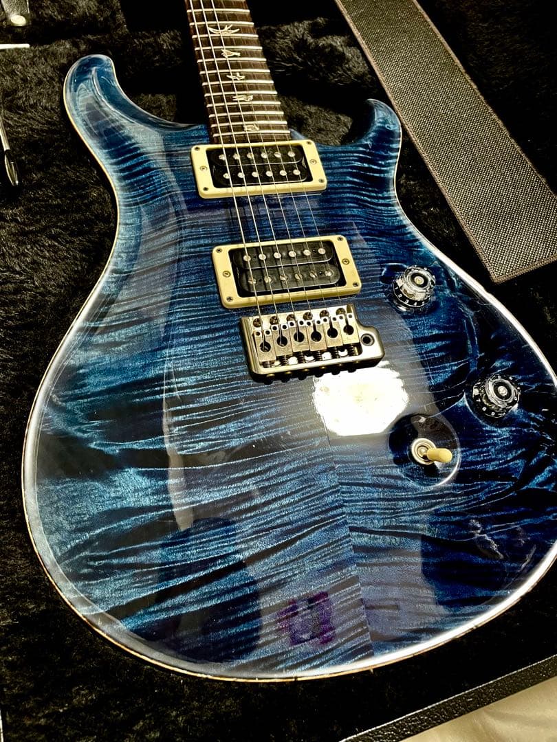 ギター PRS custom24 10TOP whaleblue