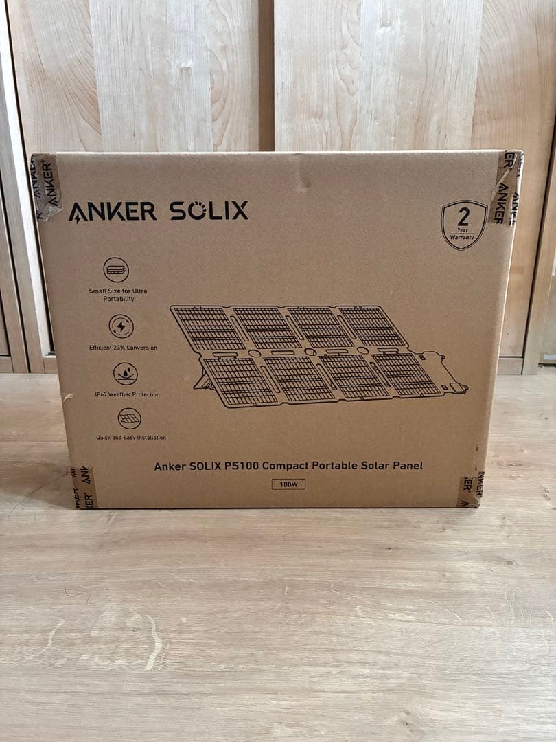 発電機・ポータブル電源 Anker SOLIX PS100 Compact Portable Solar