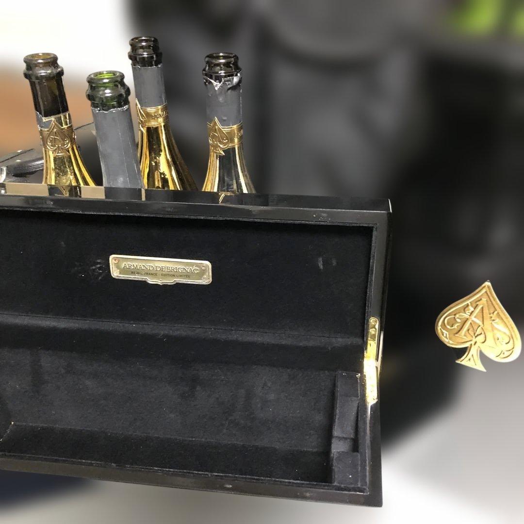 Armand de Brignac 各シャンパン空瓶ケース