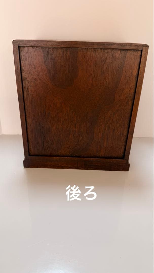 木製3段引き出し