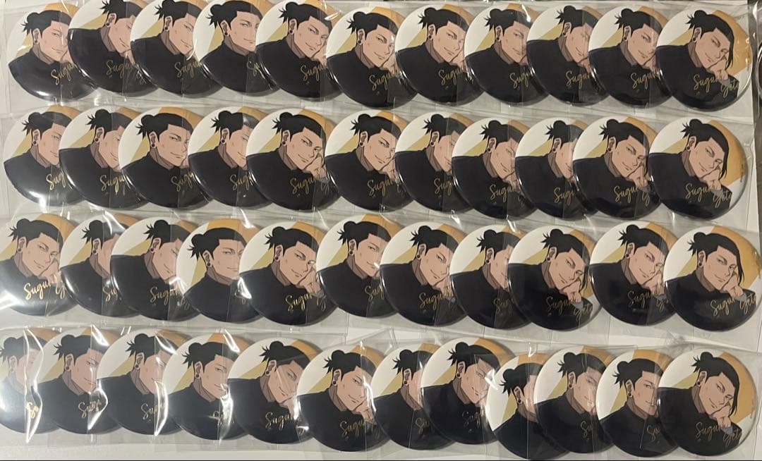 呪術廻戦　夏油傑　缶バッジ　45個セット