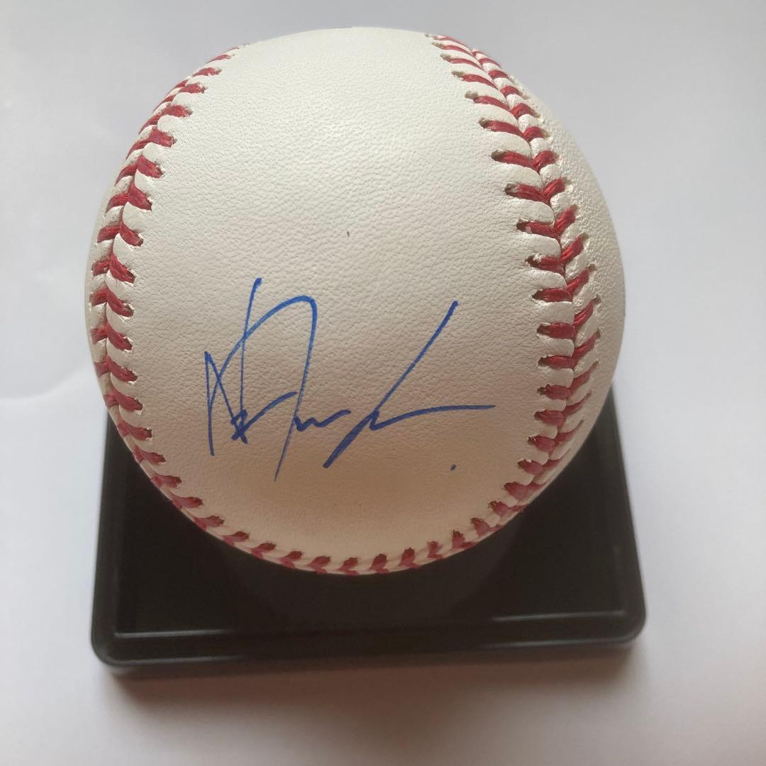 ケース付　MLB公式球　大谷翔平　山本由伸　佐々木朗希　直筆サインボール　写真付