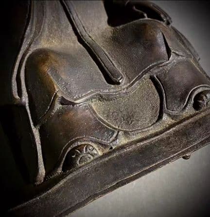 銅器 人物像 古美術 コレクション品 銅製 工芸品 彫刻装飾品置物