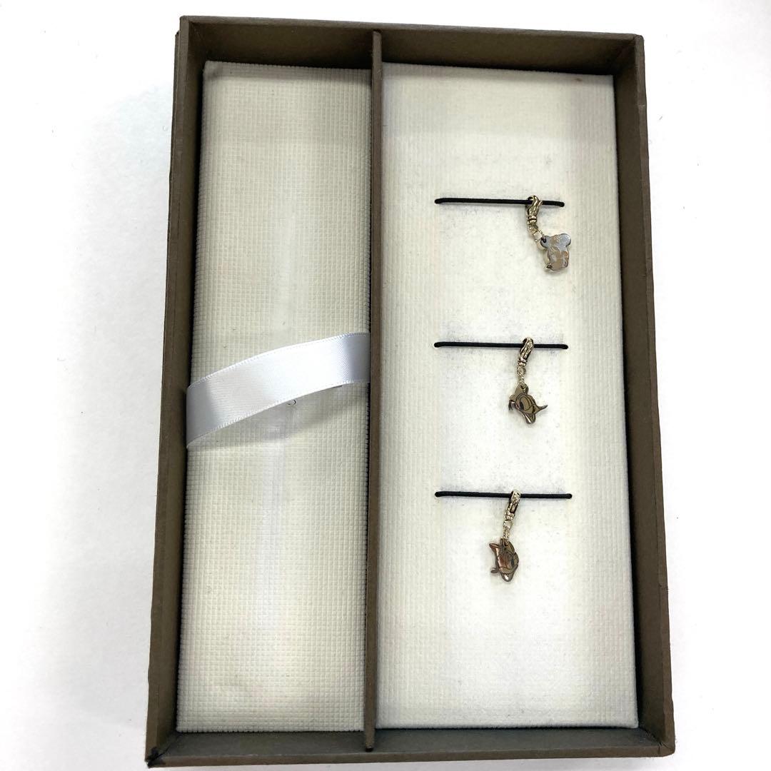 CROSS ホワイトボールペン チャーム付き　ホワイト