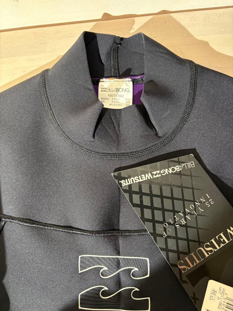 BILLABONG ウェットスーツ 黒　新品　M