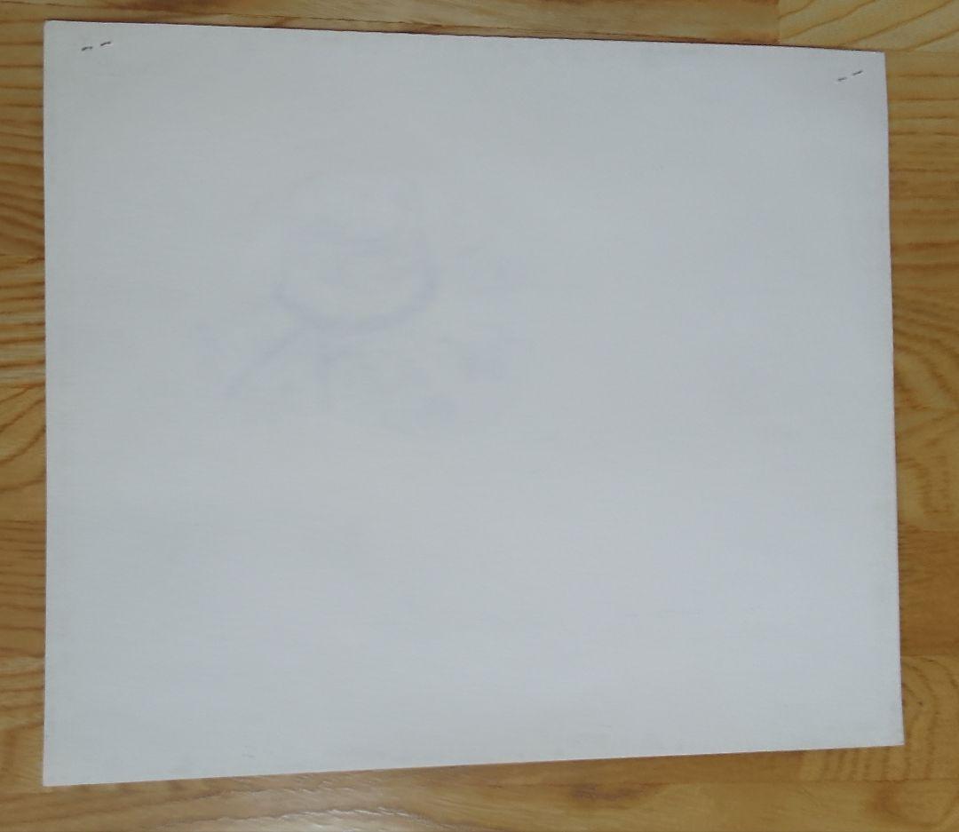 セル画　　釣りキチ三平(2点)　レア作品(直筆背景画付き)