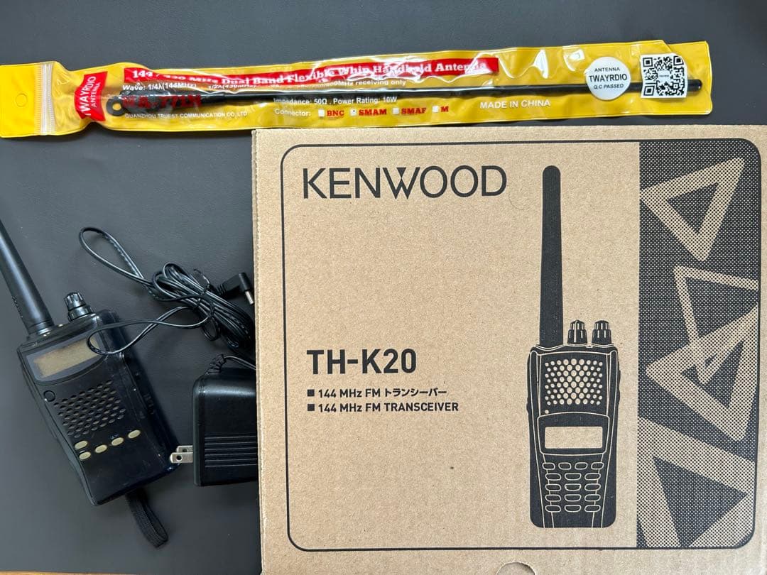 KENWOOD TH-K20 トランシーバー　オマケ付き