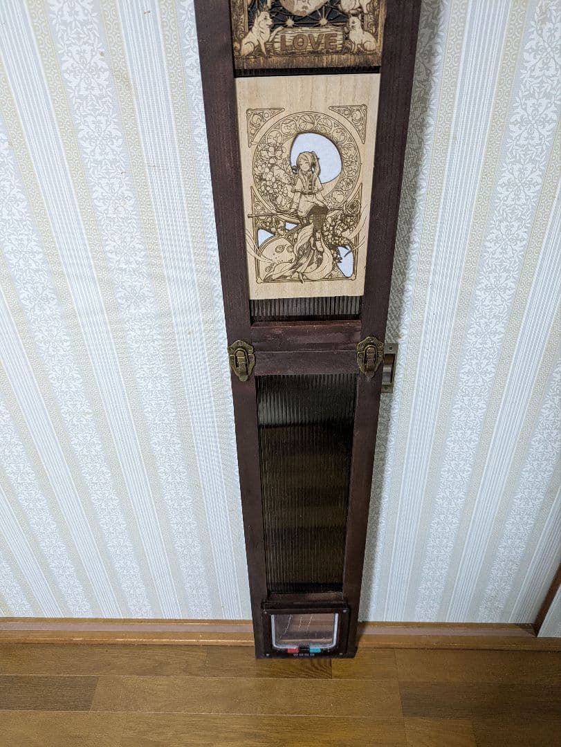 [行って帰る君]　ペットドア　ペット スルー