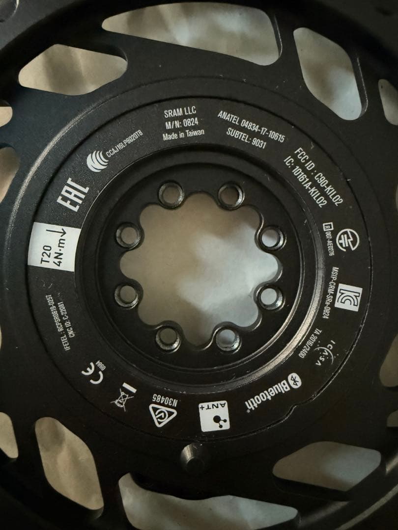 SRAM RED AXS Power Meter チェーンリング　48/35T
