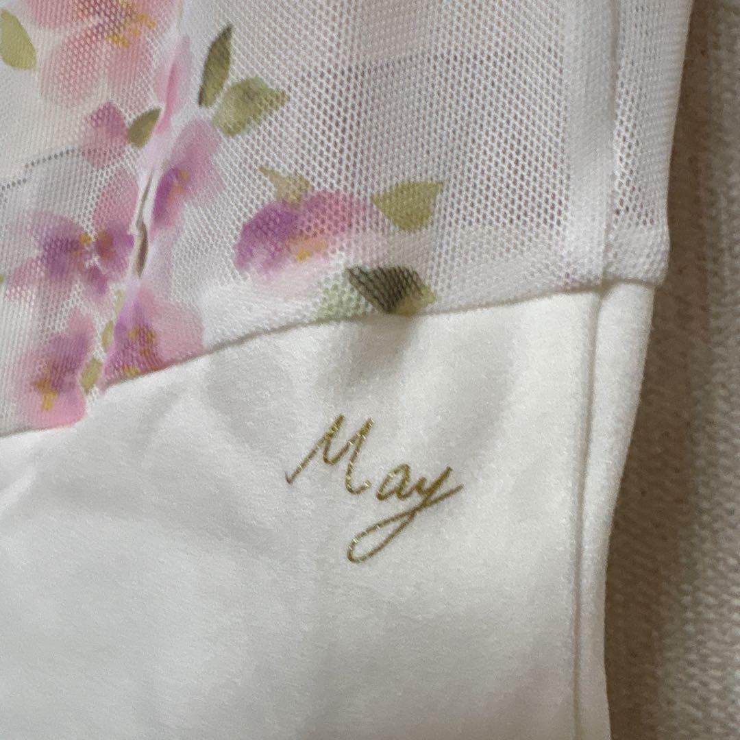 チャコット花柄メッシュ バレエレオタード　Mサイズ