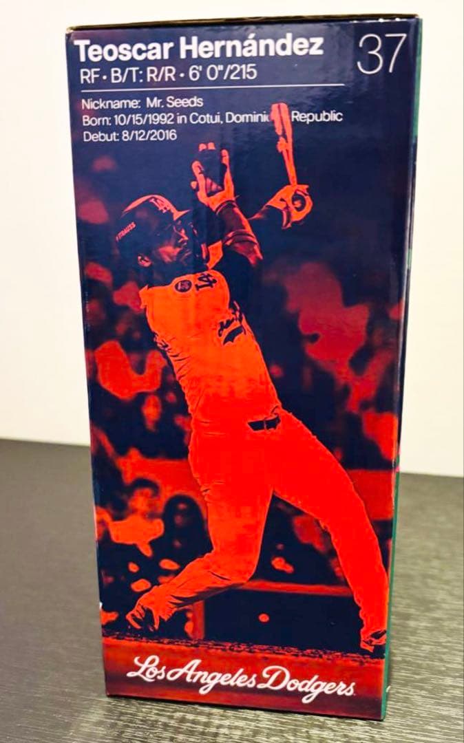 ドジャースのテオスカーヘルナンデス 人気ボブルヘッド【新品・未使用】