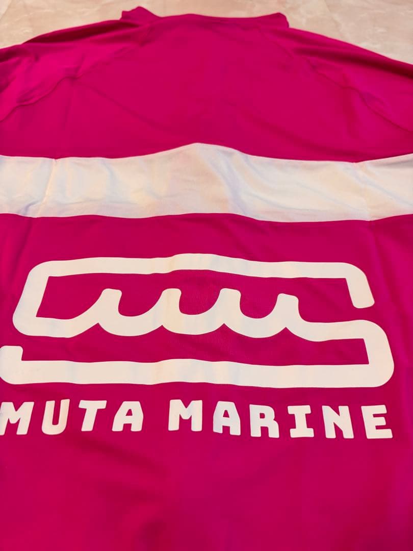MUTA MARINE ピンク ジップアップジャケット 新品タグ付き