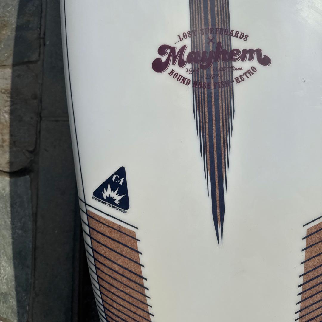 サーフィン・ボディボード Lost Surfboards Mayhem Round Nose Retro