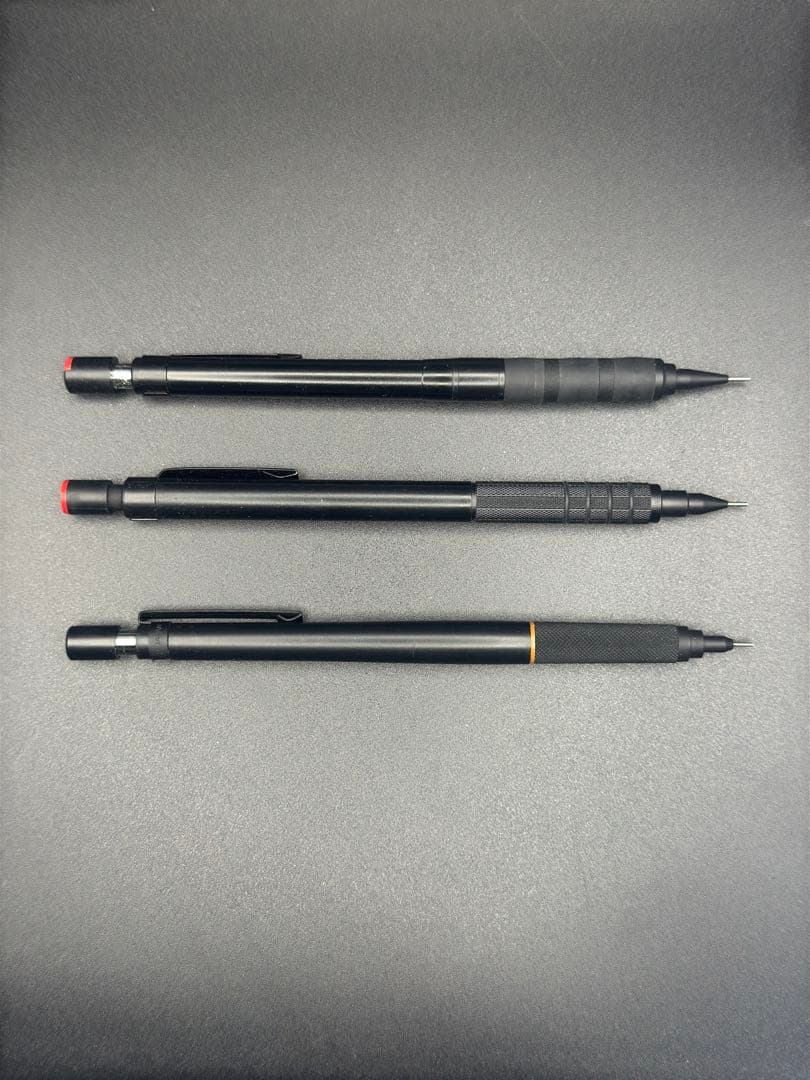 廃盤シャーペン0.5mm 3本セット　バラ売り不可 ドラフィックス1000 など