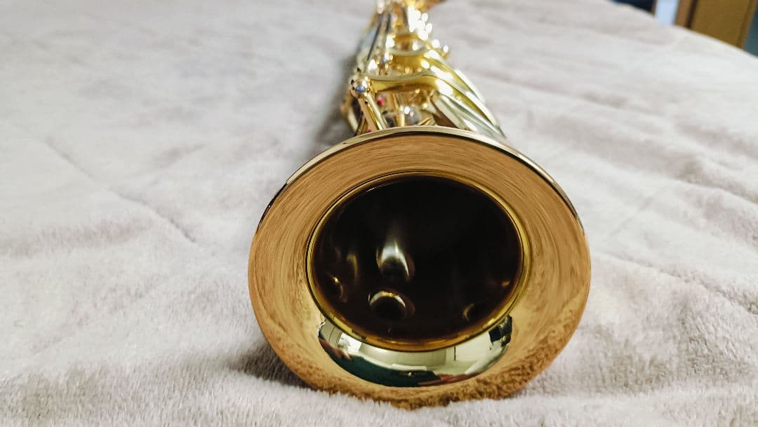 ヤマハソプラノサックスYSS-875EXHG　美品