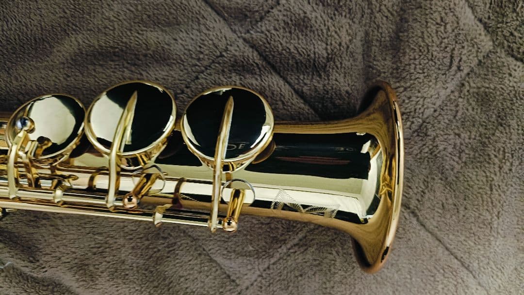 ヤマハソプラノサックスYSS-875EXHG　美品