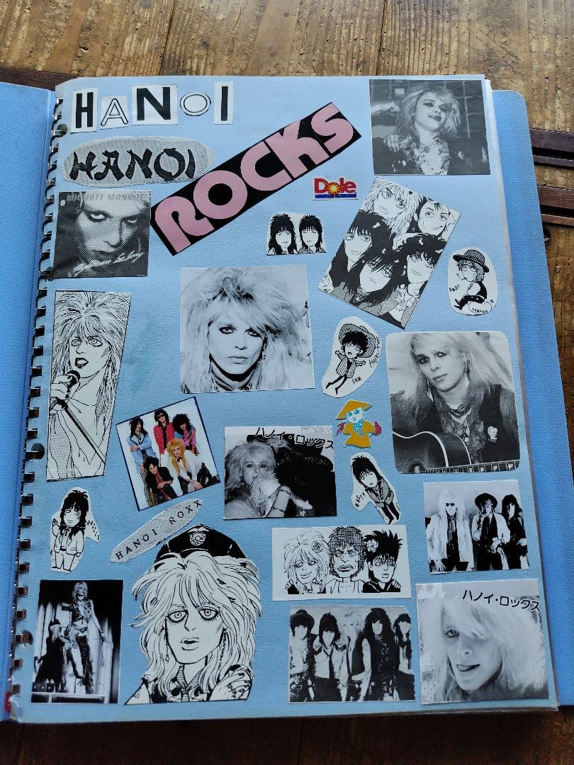 ハノイ・ロックス 切り抜き ステッカー＆写真＆グッズ
