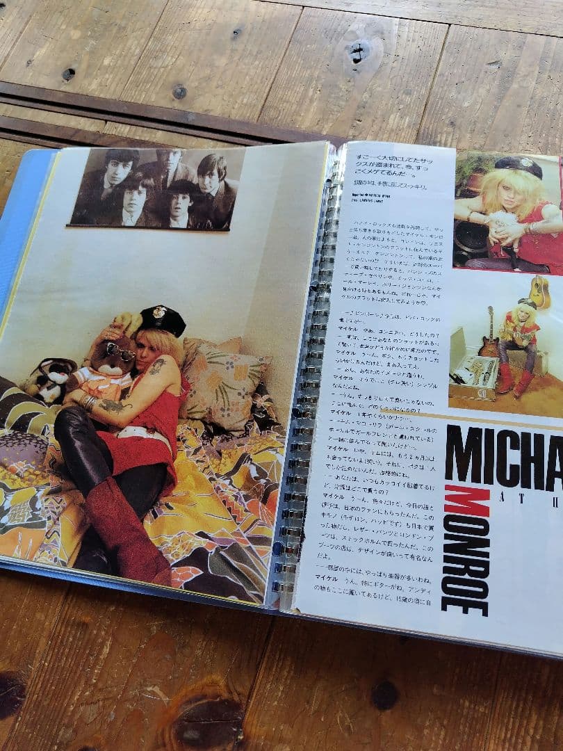 ハノイ・ロックス 切り抜き ステッカー＆写真＆グッズ