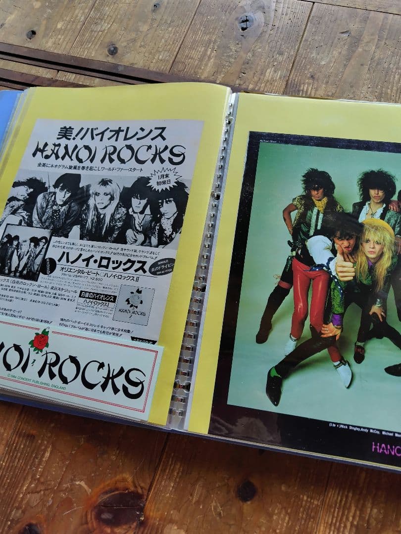 ハノイ・ロックス 切り抜き ステッカー＆写真＆グッズ