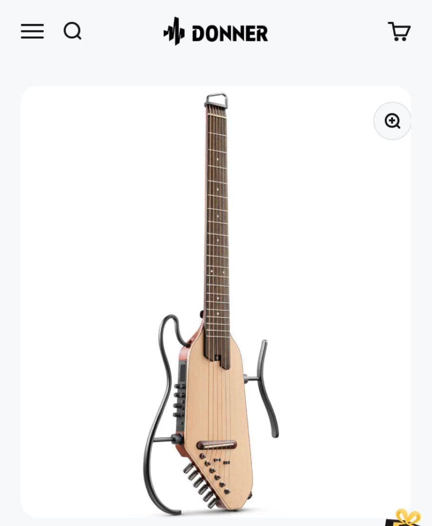 【新品未使用】DONNER HUSH I PRO アコースティックギター