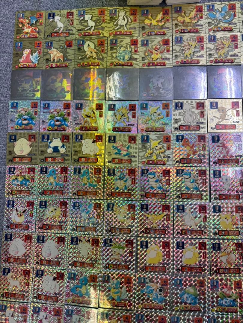 ポケモンシール　最強シール列伝　アマダ　SUPER DX トップサン　763枚