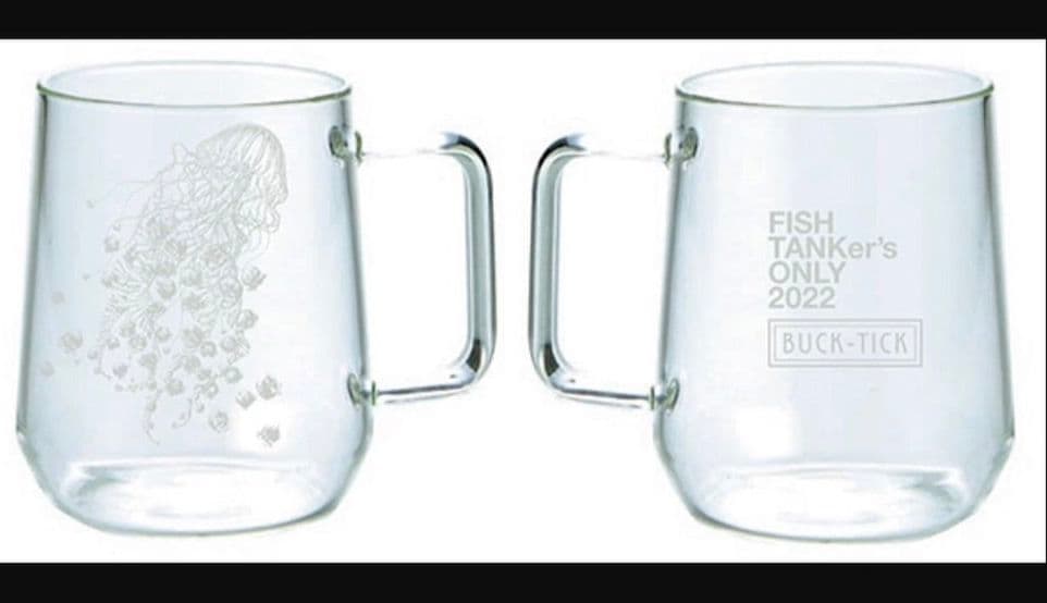 BUCK-TICK耐熱グラス2個セット FTonly2022
