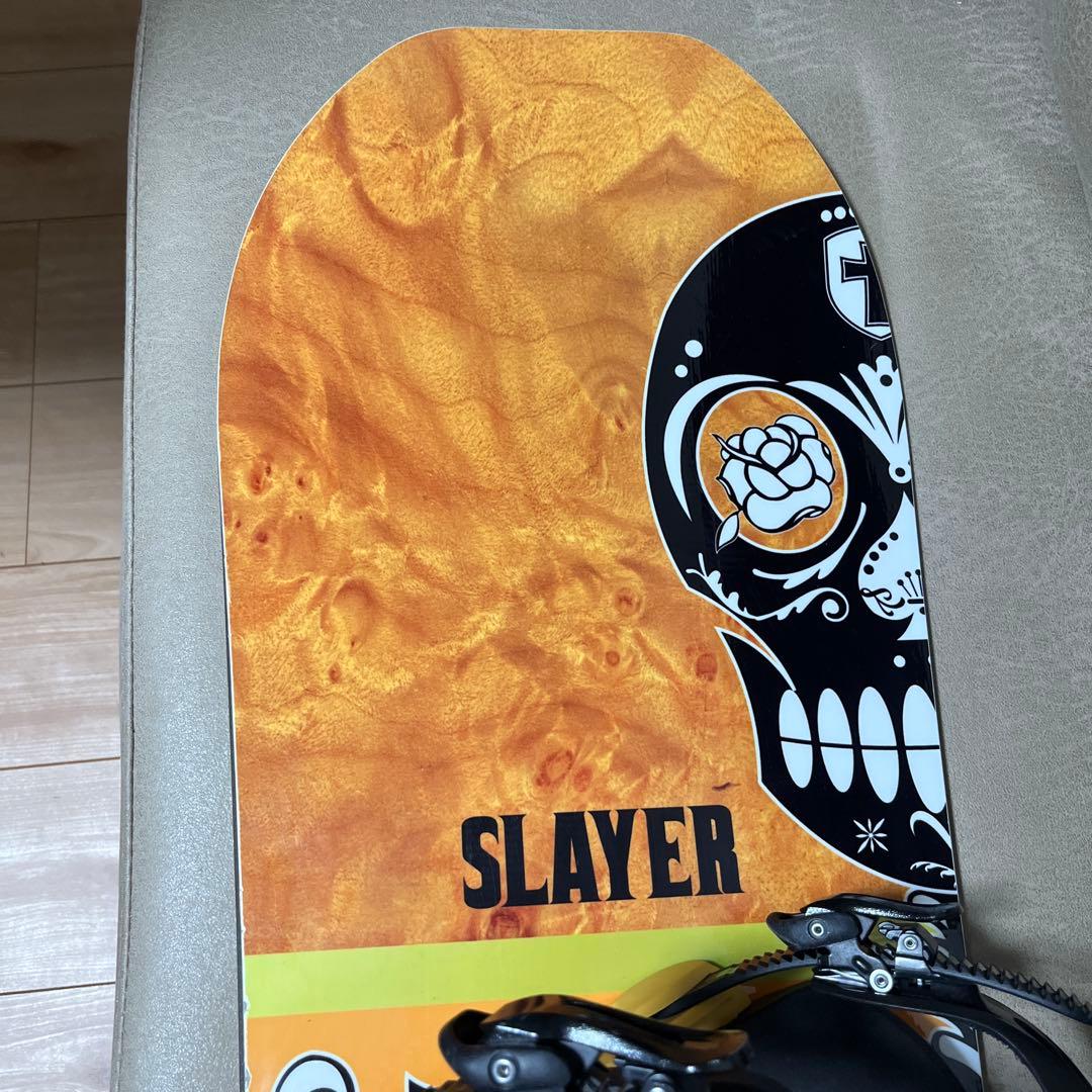 国産スノーボード HOLIDAY SLAYER 151 × FLUX PR M
