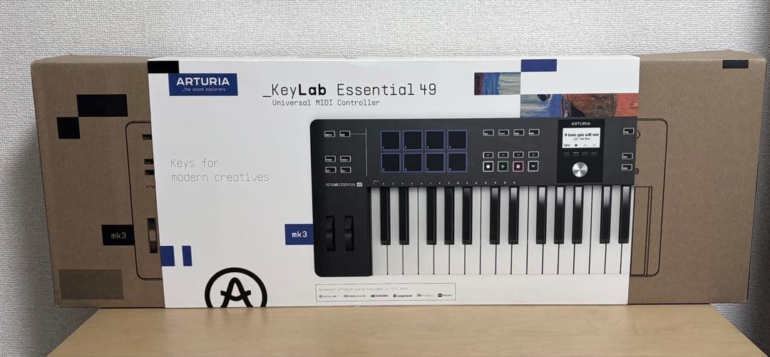 Arturia KEYLAB Essential 49 mk3 ブラック
