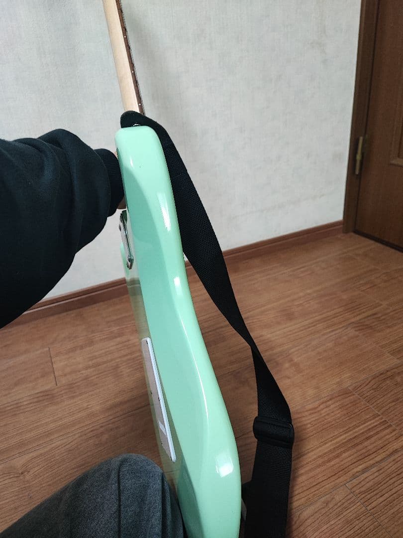 スクワイアー エレキギター ミントグリーン ストラト squier