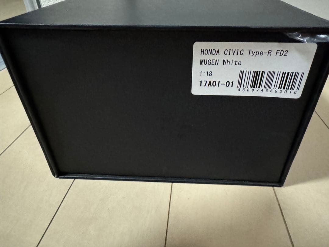 絶版onemodel シビックTYPE R FD2 1/18 ミニカー　無限
