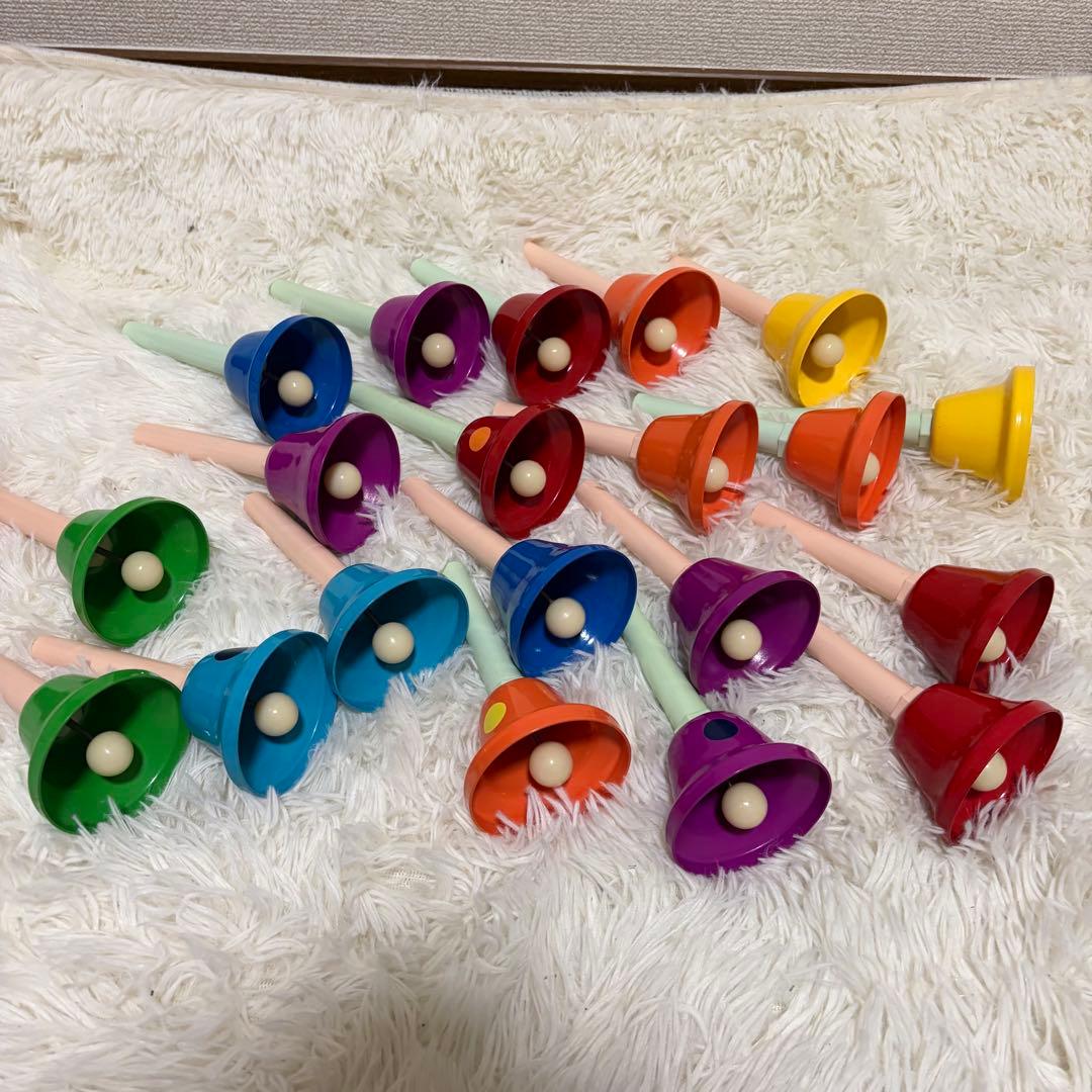 ウチダ ミュージックベル　ハンドベル　内田洋行　20本セット 音楽