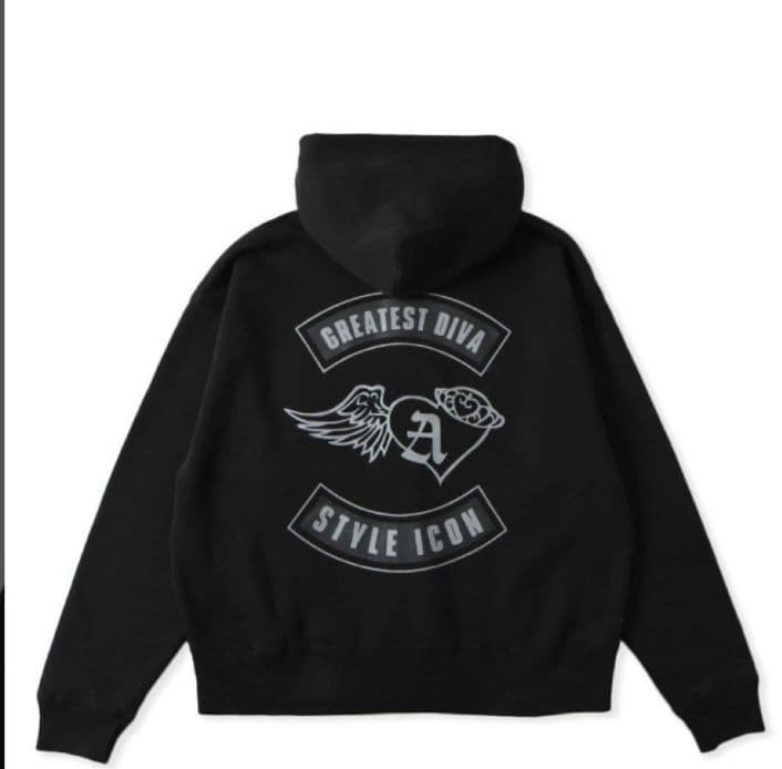 MFC×ayumi hamasaki コラボパーカー ブラック Lサイズ