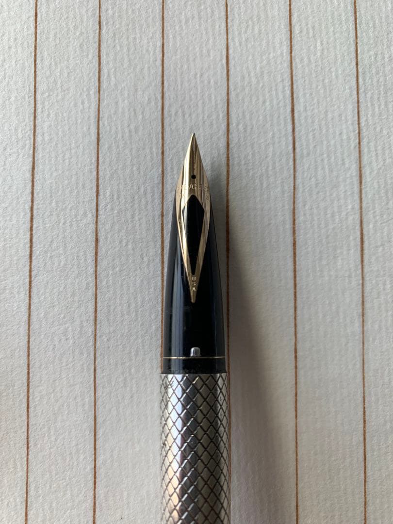Sheaffer インペリアル シルバー万年筆 14K