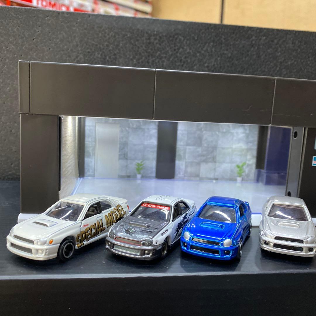 トミカ スバル インプレッサ 特別モデル 4台セット