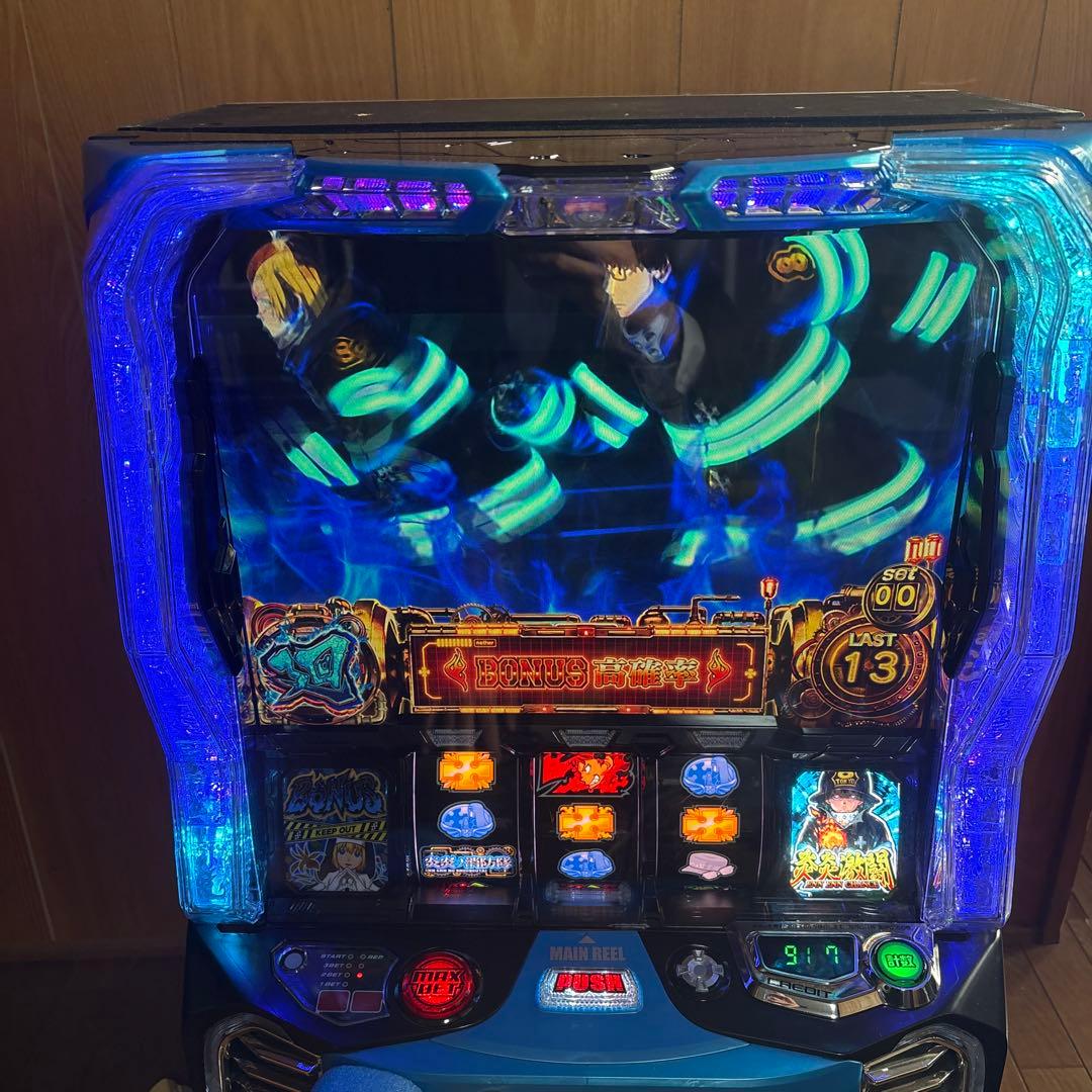 【スマスロ】　炎炎ノ消防隊 パチスロ実機　スロット台