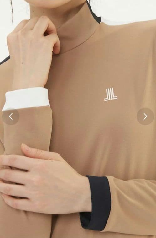 再再再値下げ新品　ランバンスポール　モックネックS 裏微起毛　定価19800円