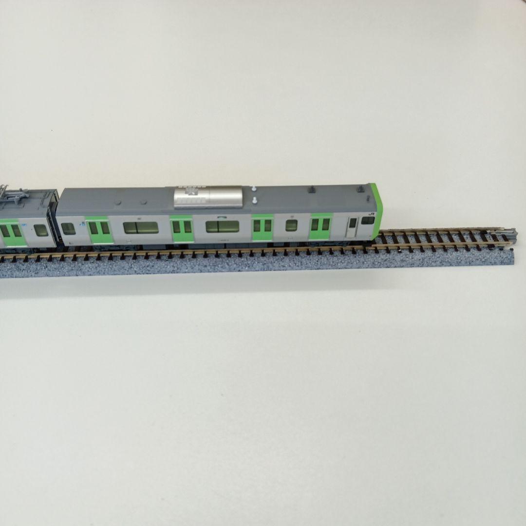 山手線　レール付き　Nゲージ電車模型 3両編成