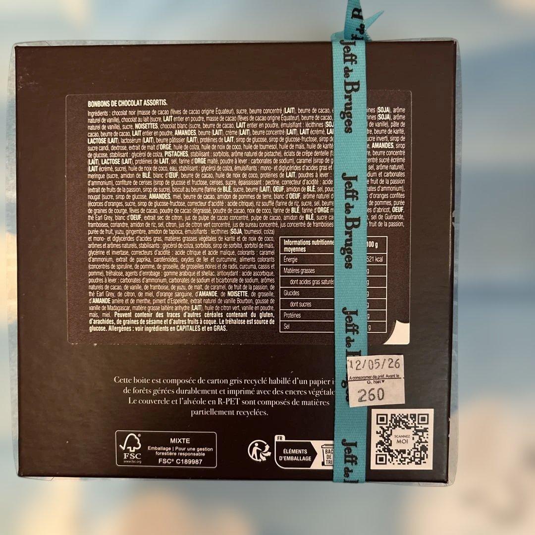 Jeff de Bruges ショコラ　チョコレートセット　フランスショコラ