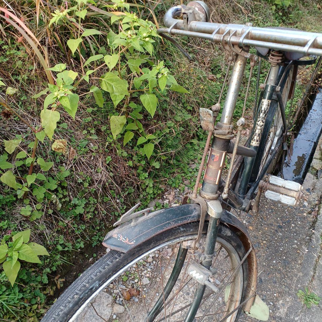 昭和レトロ KENKO自転車 26インチ