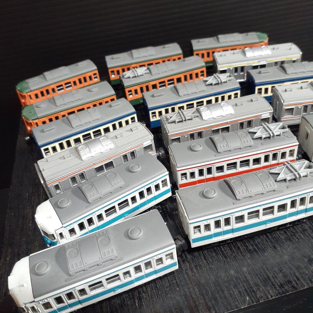 Bトレインショーティ10機種33両及びチョロQ１機種２両のセットまとめ売り