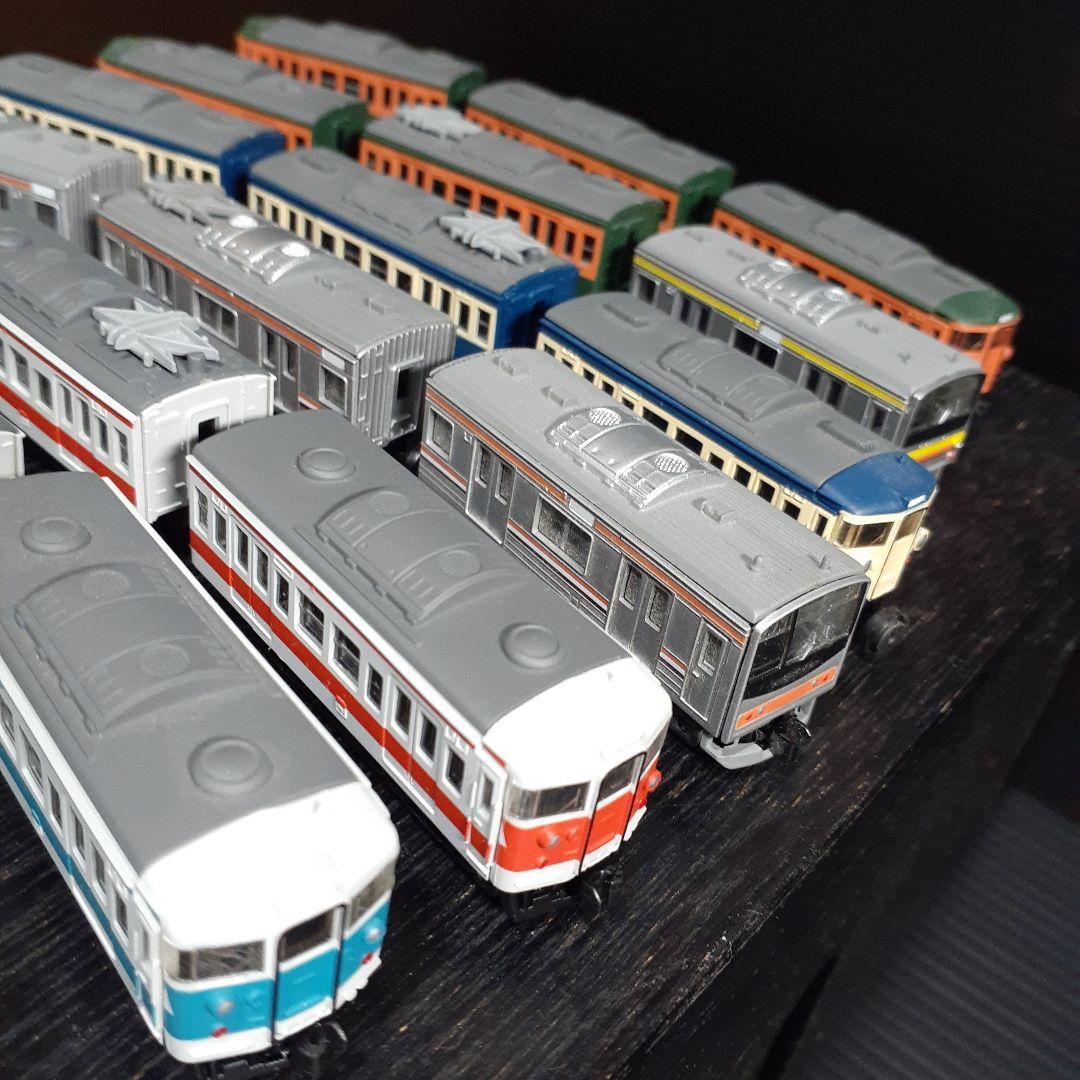 Bトレインショーティ10機種33両及びチョロQ１機種２両のセットまとめ売り