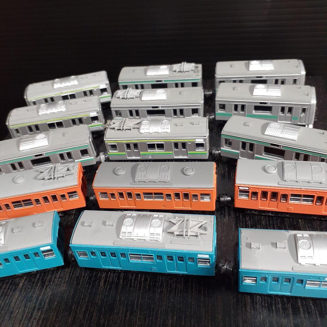 Bトレインショーティ10機種33両及びチョロQ１機種２両のセットまとめ売り